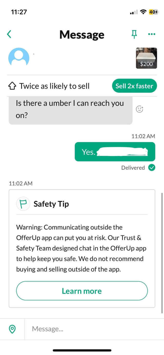 offerup scam 3